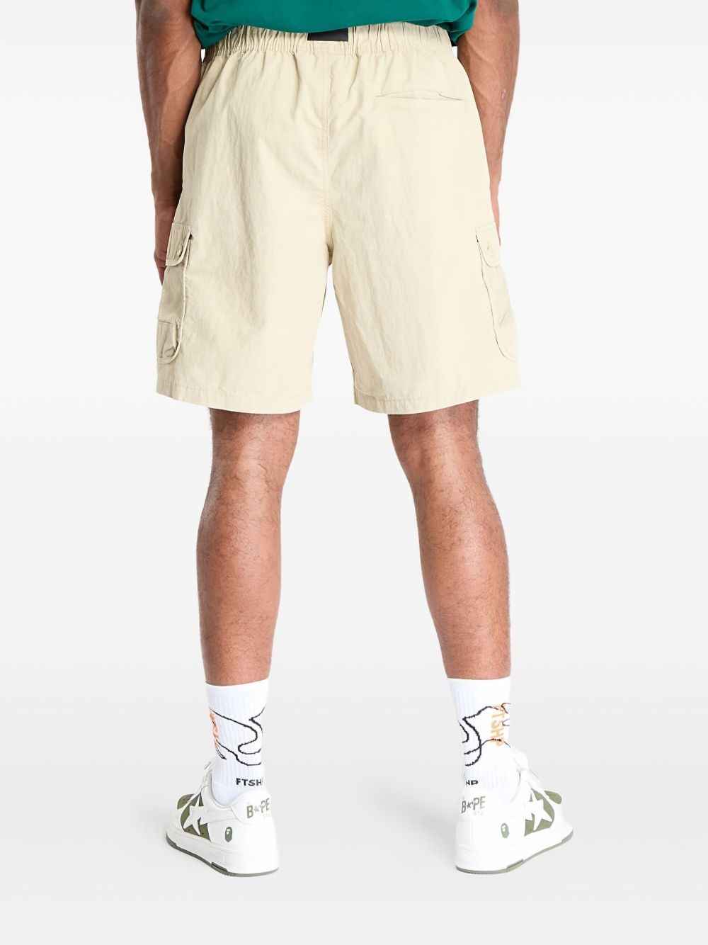 Huntley elastic-waist cargo shorts - 4