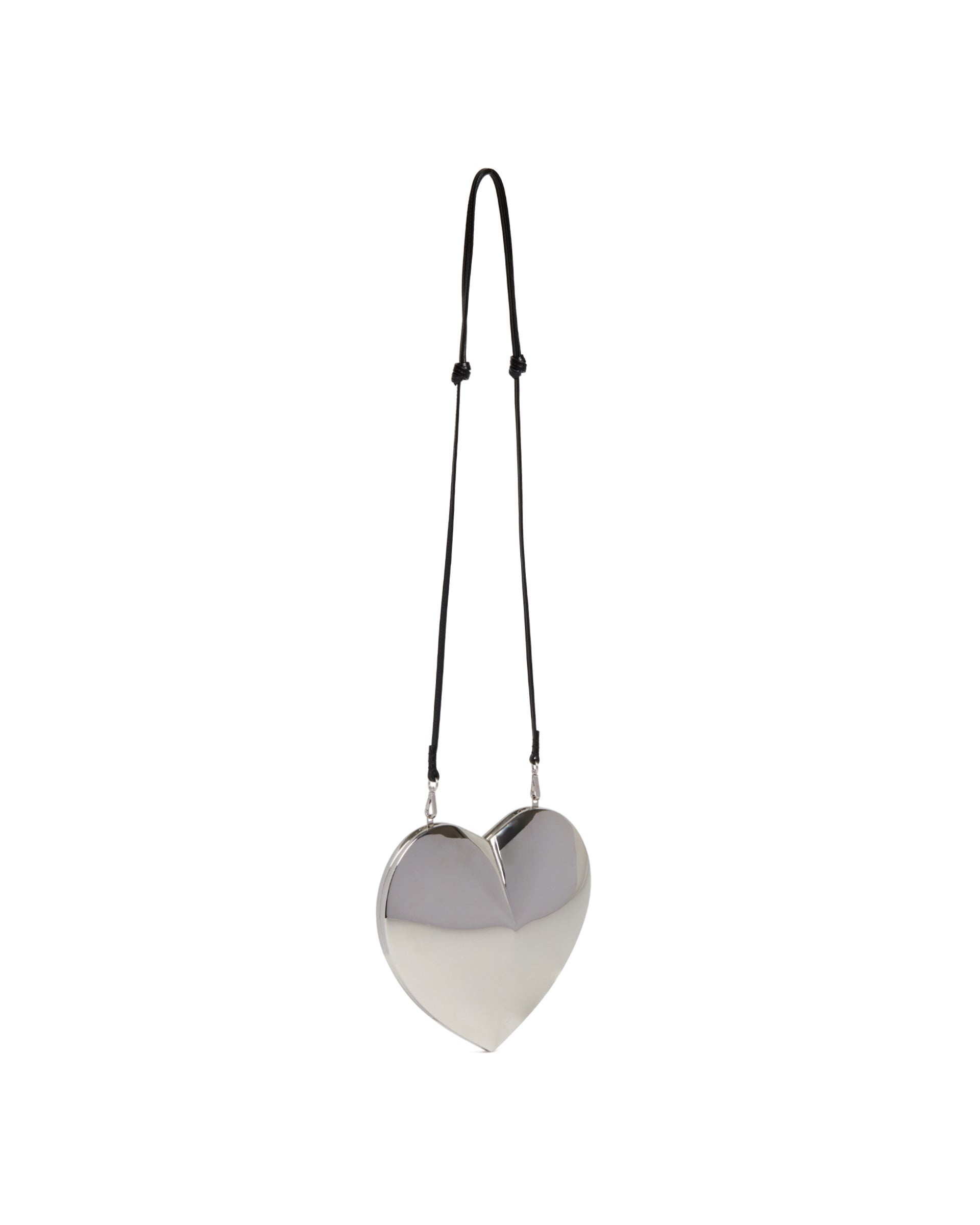 Silver Minaudiere Le Coeur Bag - 4