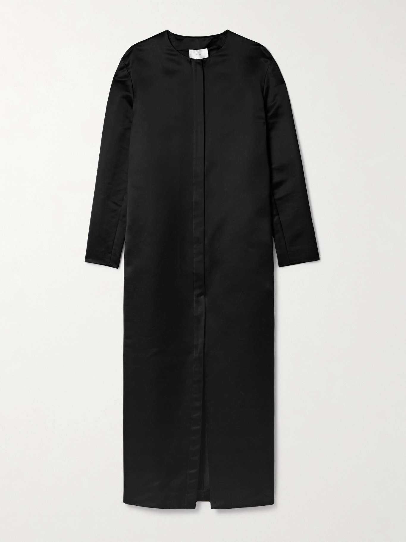 Iside duchesse-satin midi dress - 1