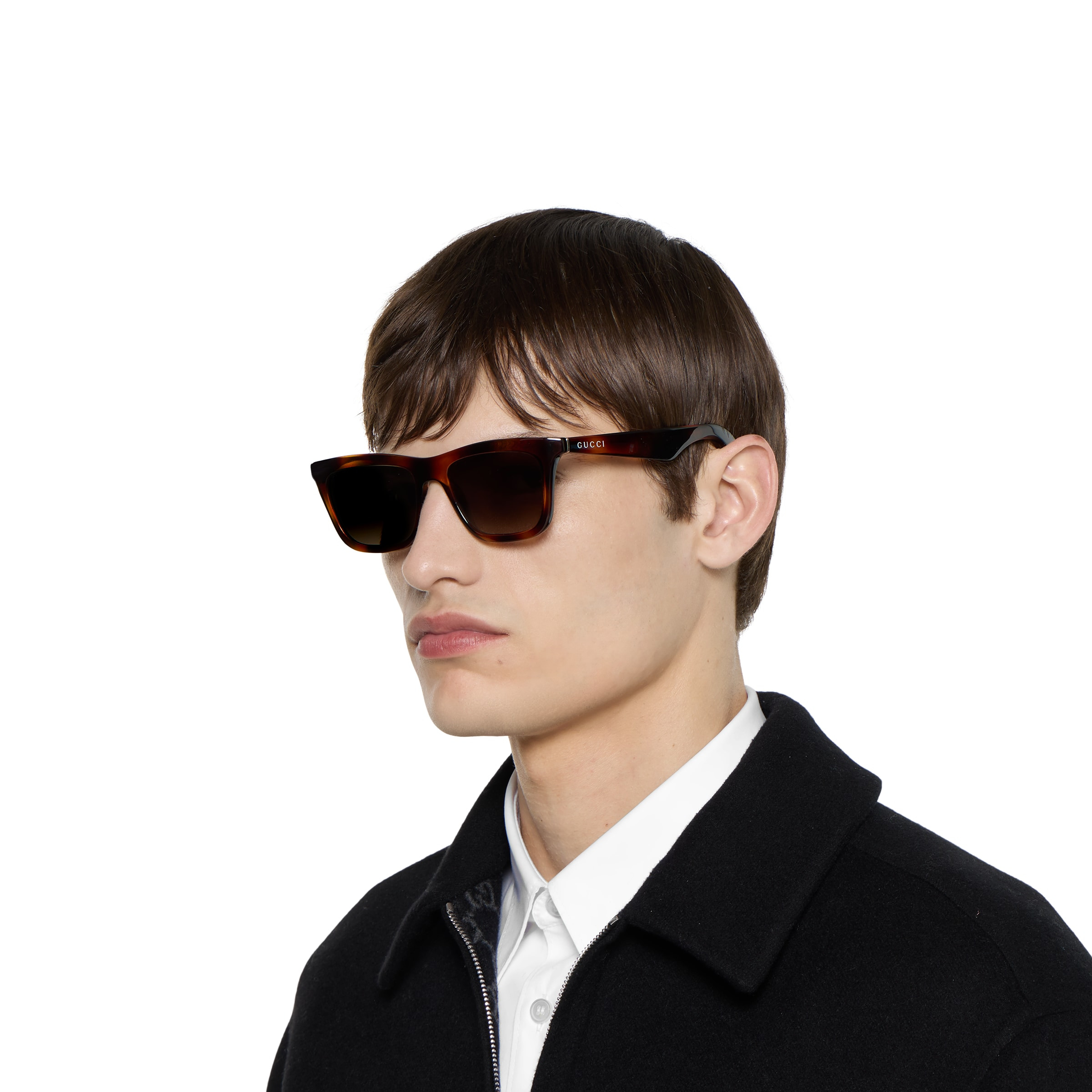 Rectangular frame sunglasses - 4