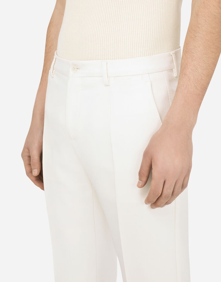 Tailored double gabardine pants - 4