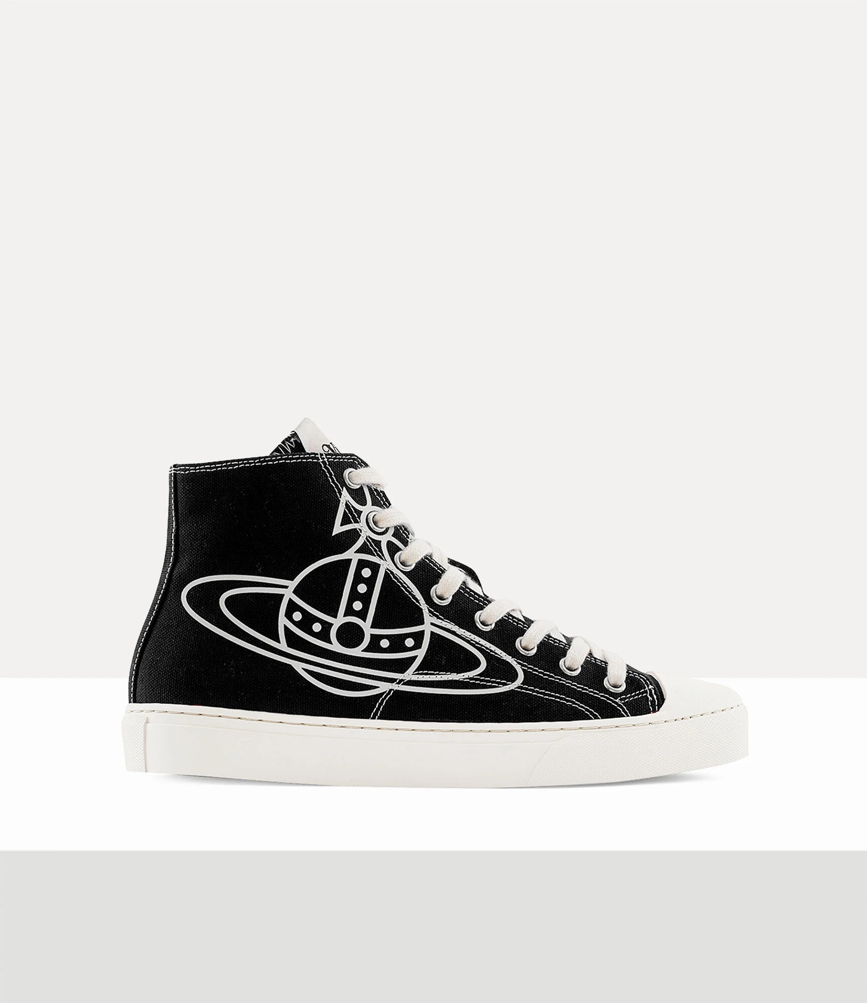 HIGH TOP CANVAS PLIMSOLL - 1