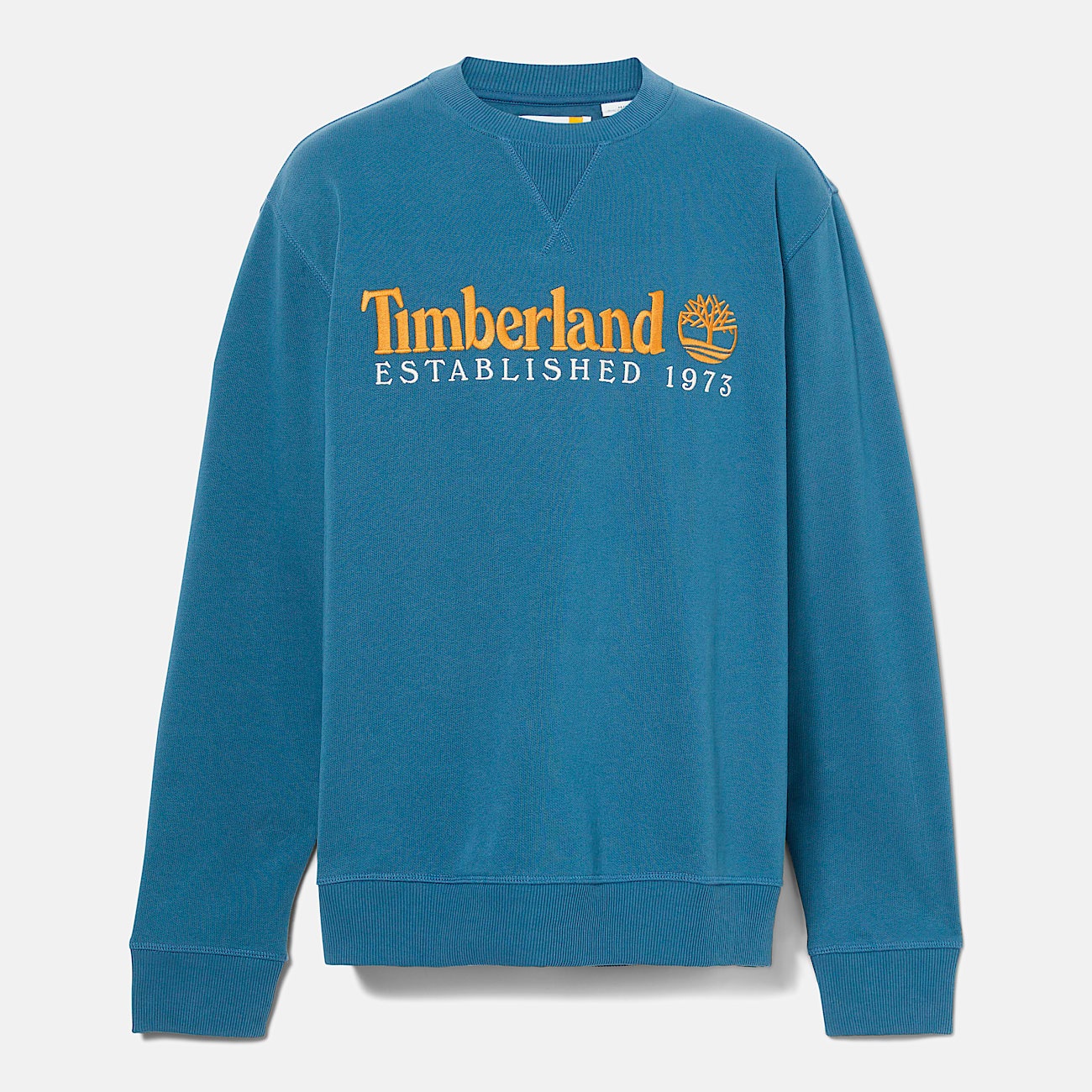 Men's Established 1973 Embroidered Logo Crew Neck Sweatshirt - 1