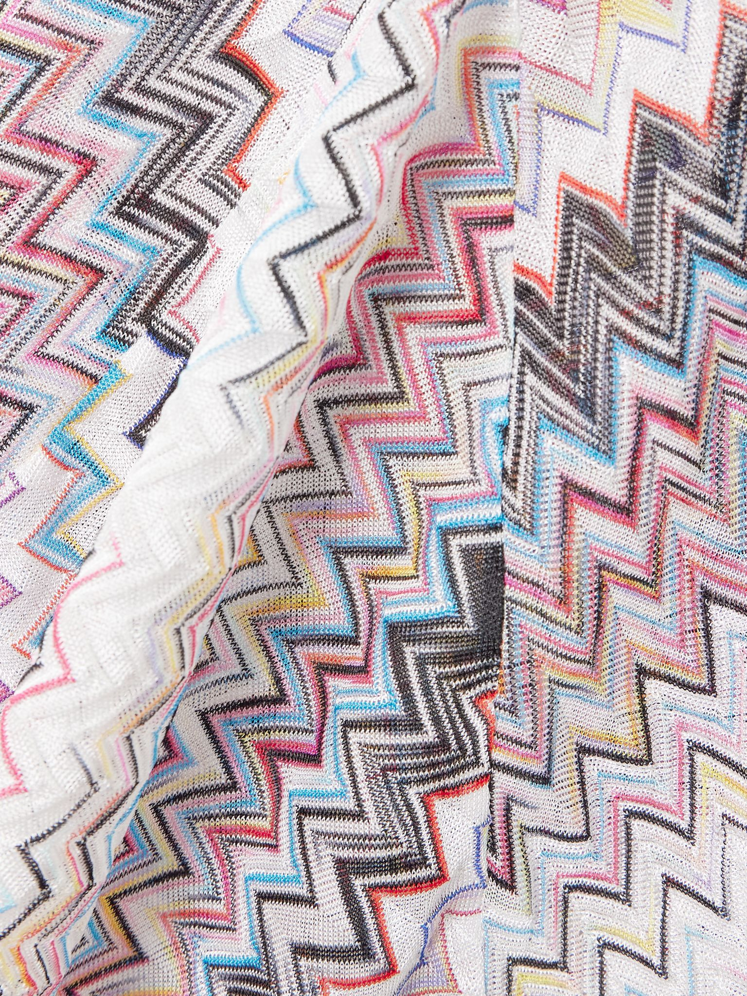 Striped crochet-knit coverup Multi - 4