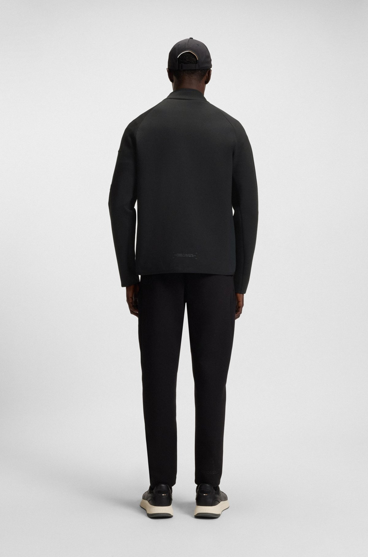REGULAR-FIT ZIPPER-THROUGH SWEATSHIRT WITH REFLECTIVE DETAILS - 5