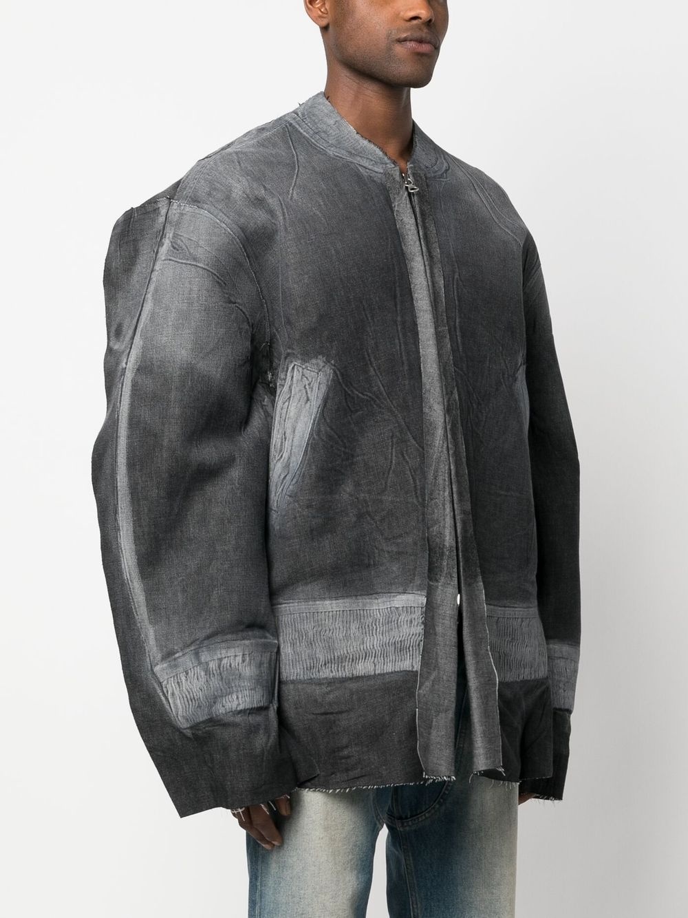 oversized denim jacket - 3