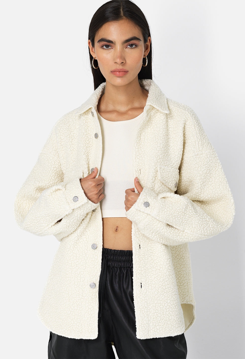 HUDSON FLEECE COAT - 1