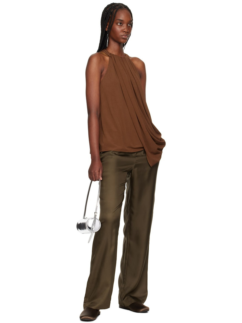 ANCIENT GREEK SANDALS Brown 'The Slipper' Slippers outlook