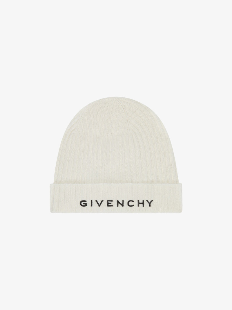 GIVENCHY 4G BEANIE IN WOOL AND CASHMERE 1