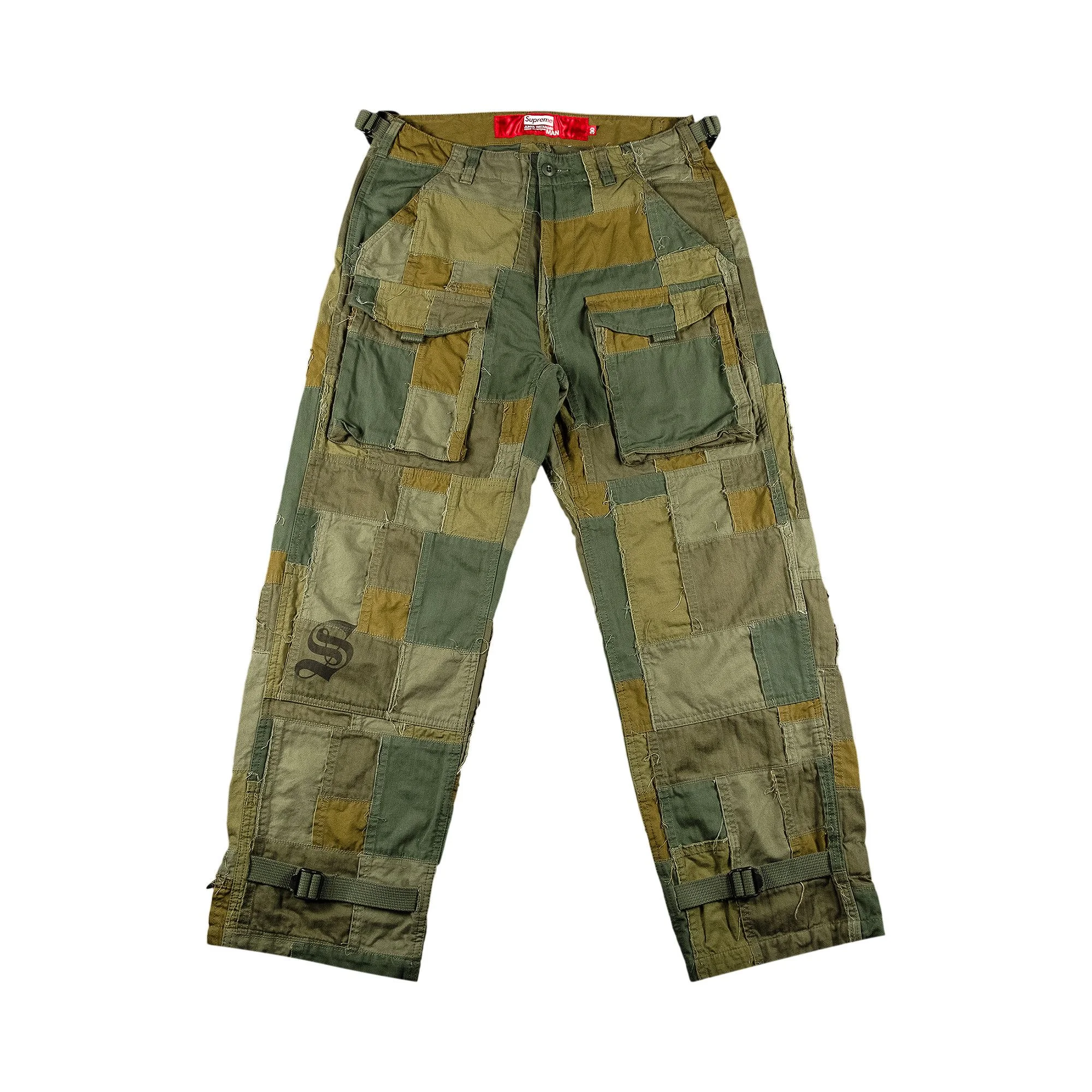 Supreme x Junya Watanabe x Comme des Garçons MAN Patchwork Cargo Pant 'Olive' - 1