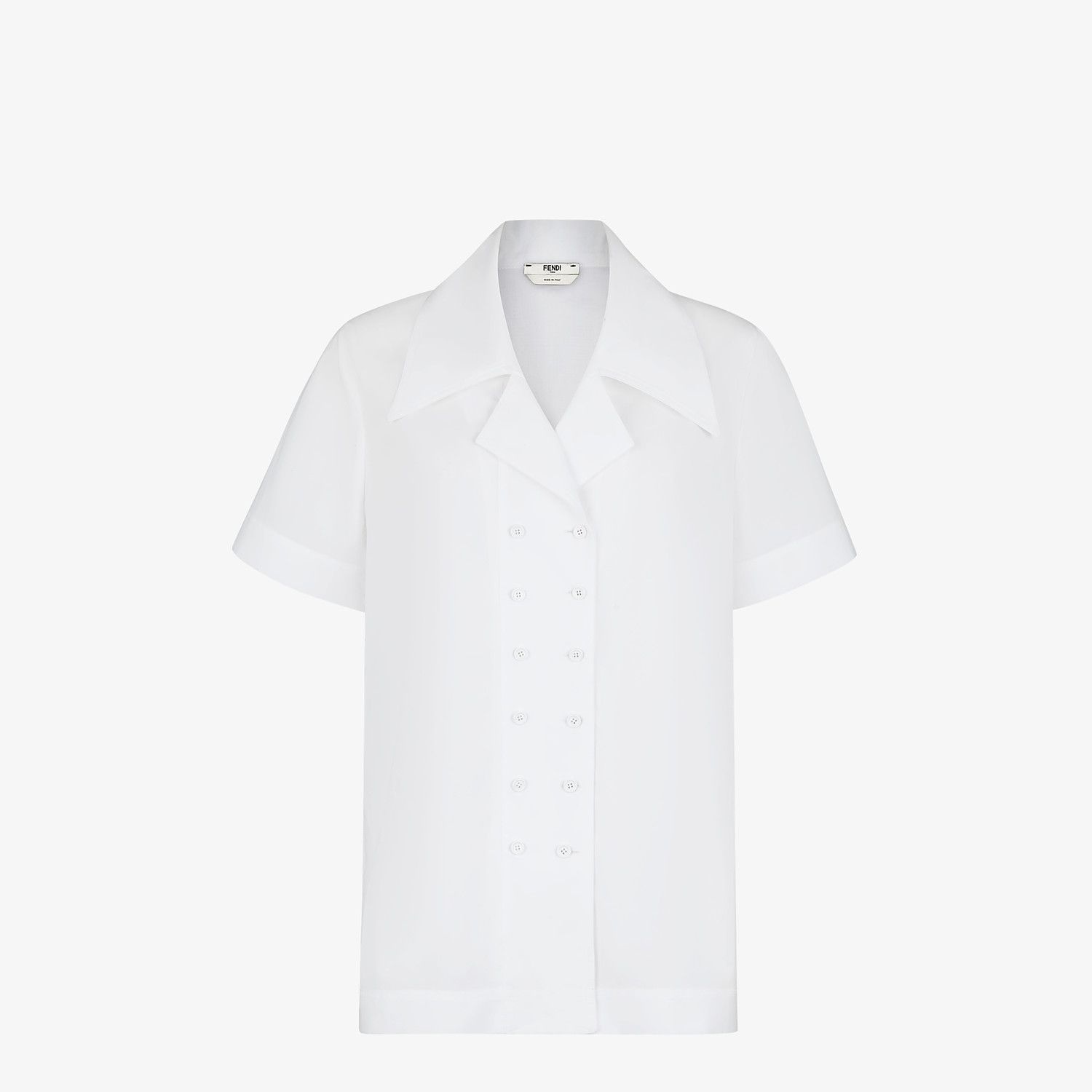 White cotton shirt - 1