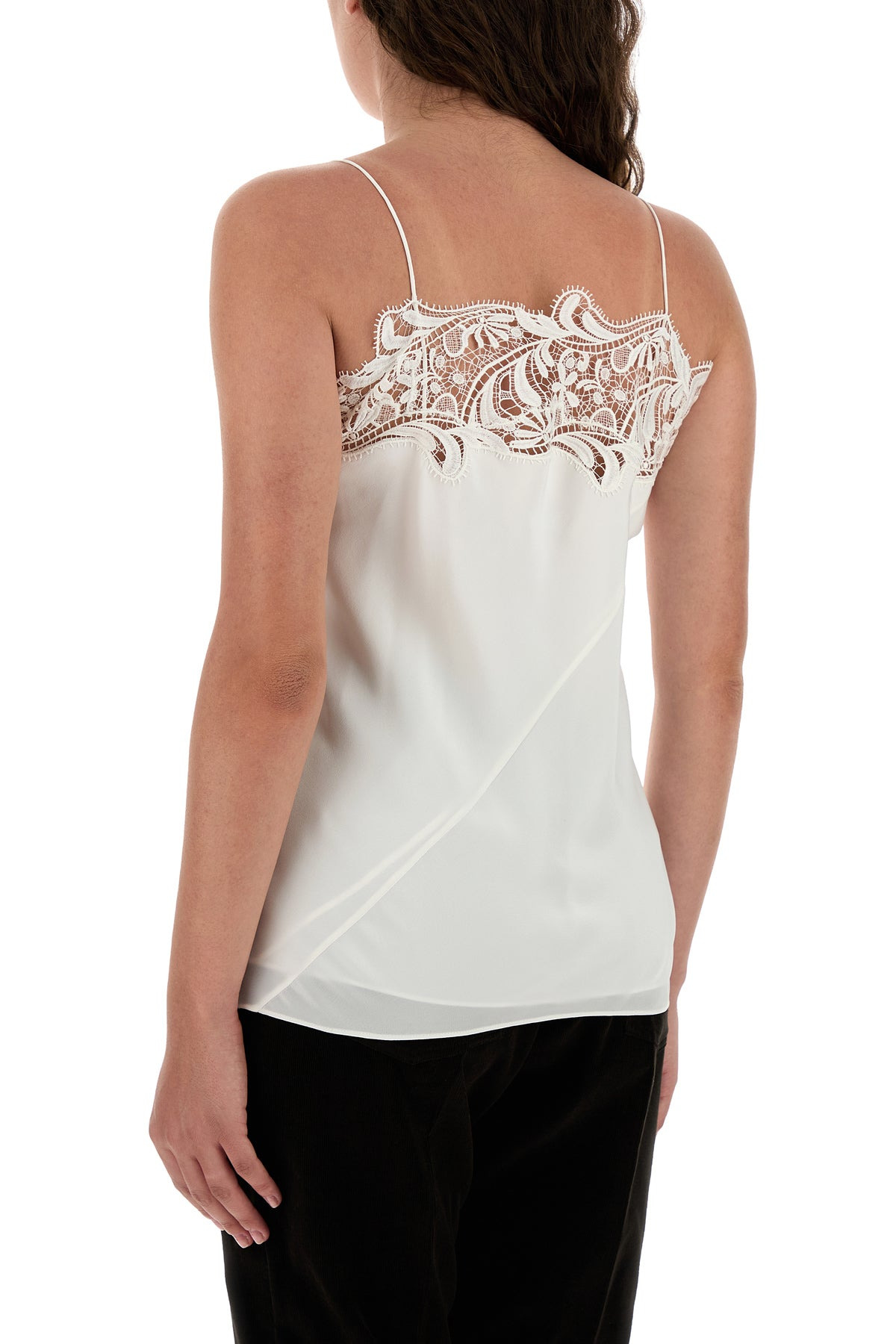 White crepe top - 4
