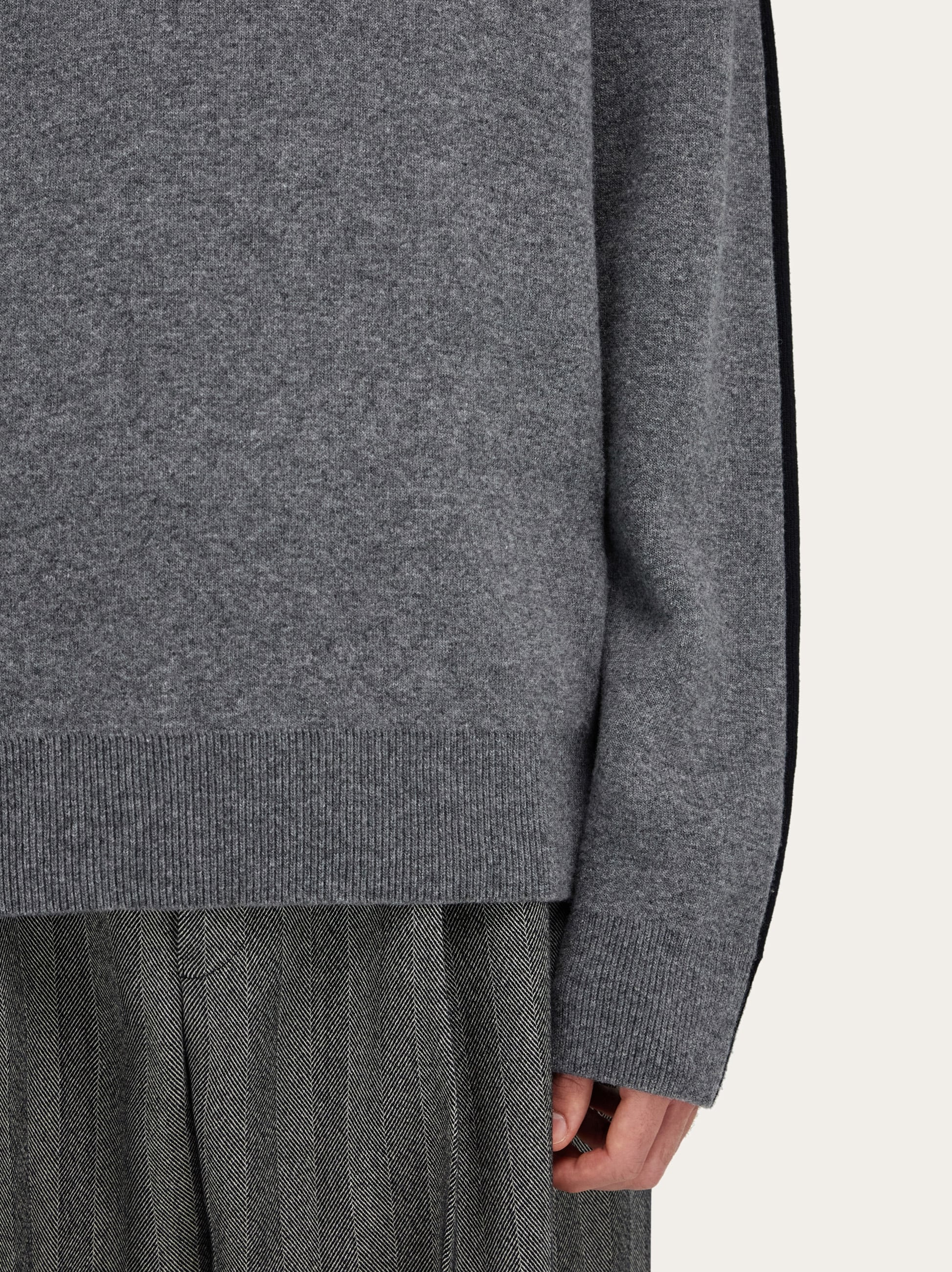 Cashmere blend pullover - 6