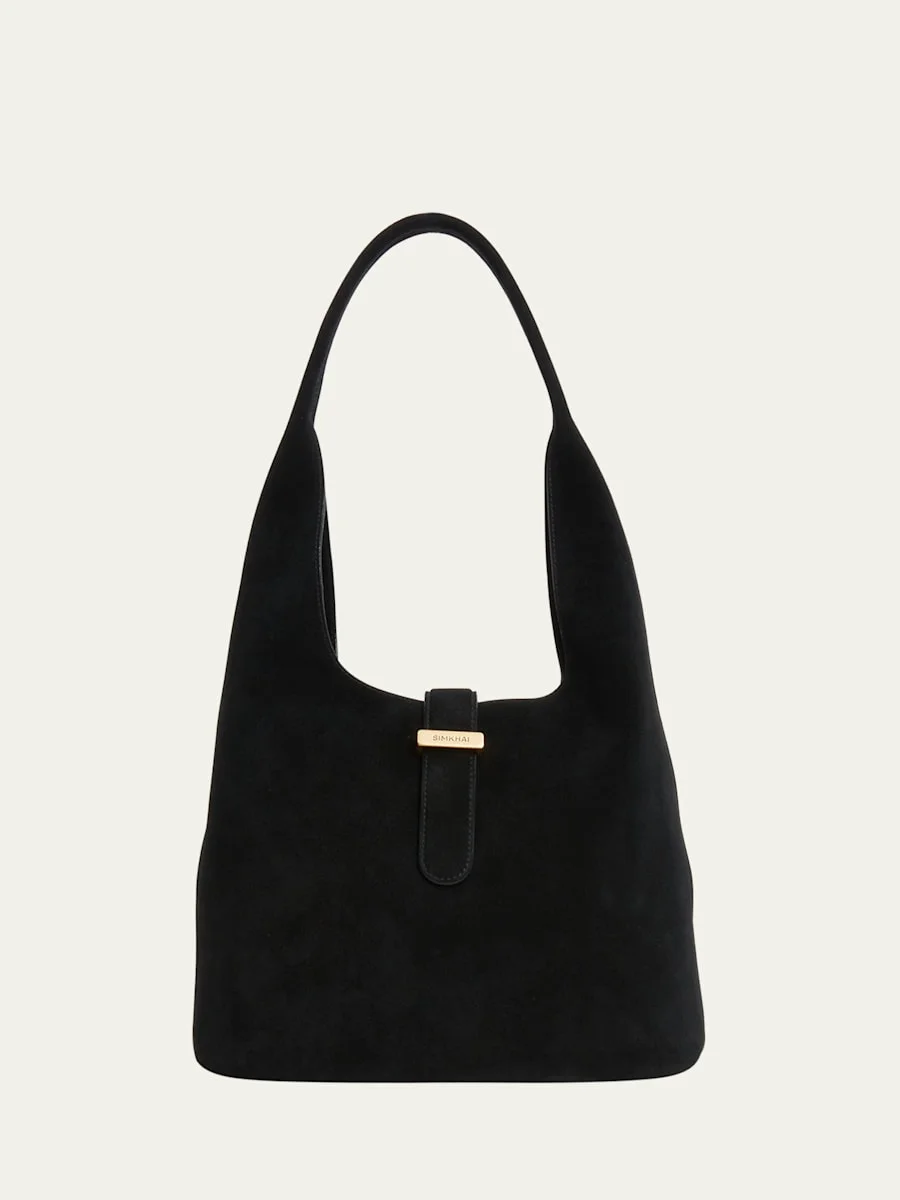 Khai Suede Hobo Bag - 1