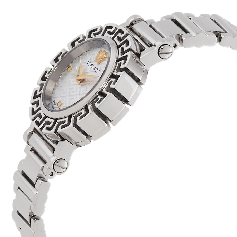Versace Greca Glam Quartz Silver Dial Ladies Watch VE2Q00322 - 2