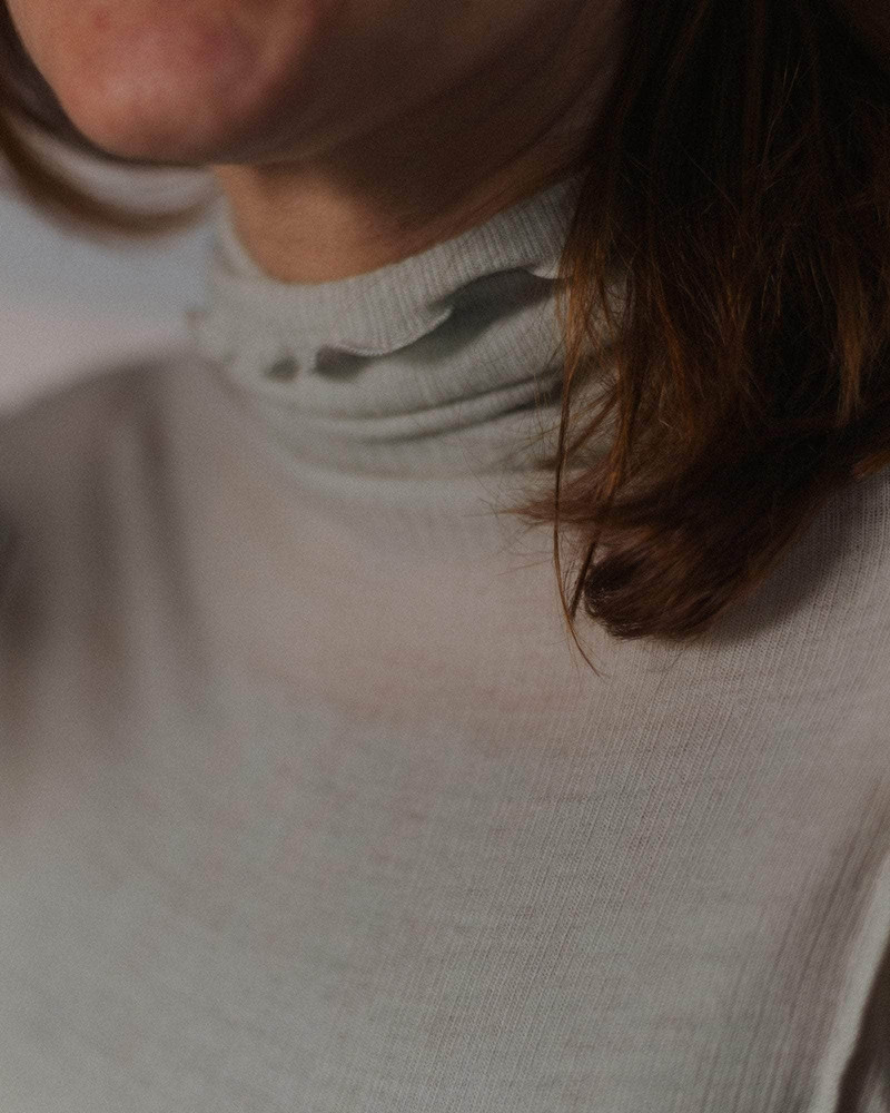 Omato Turtleneck - Fine Wool Rib 4