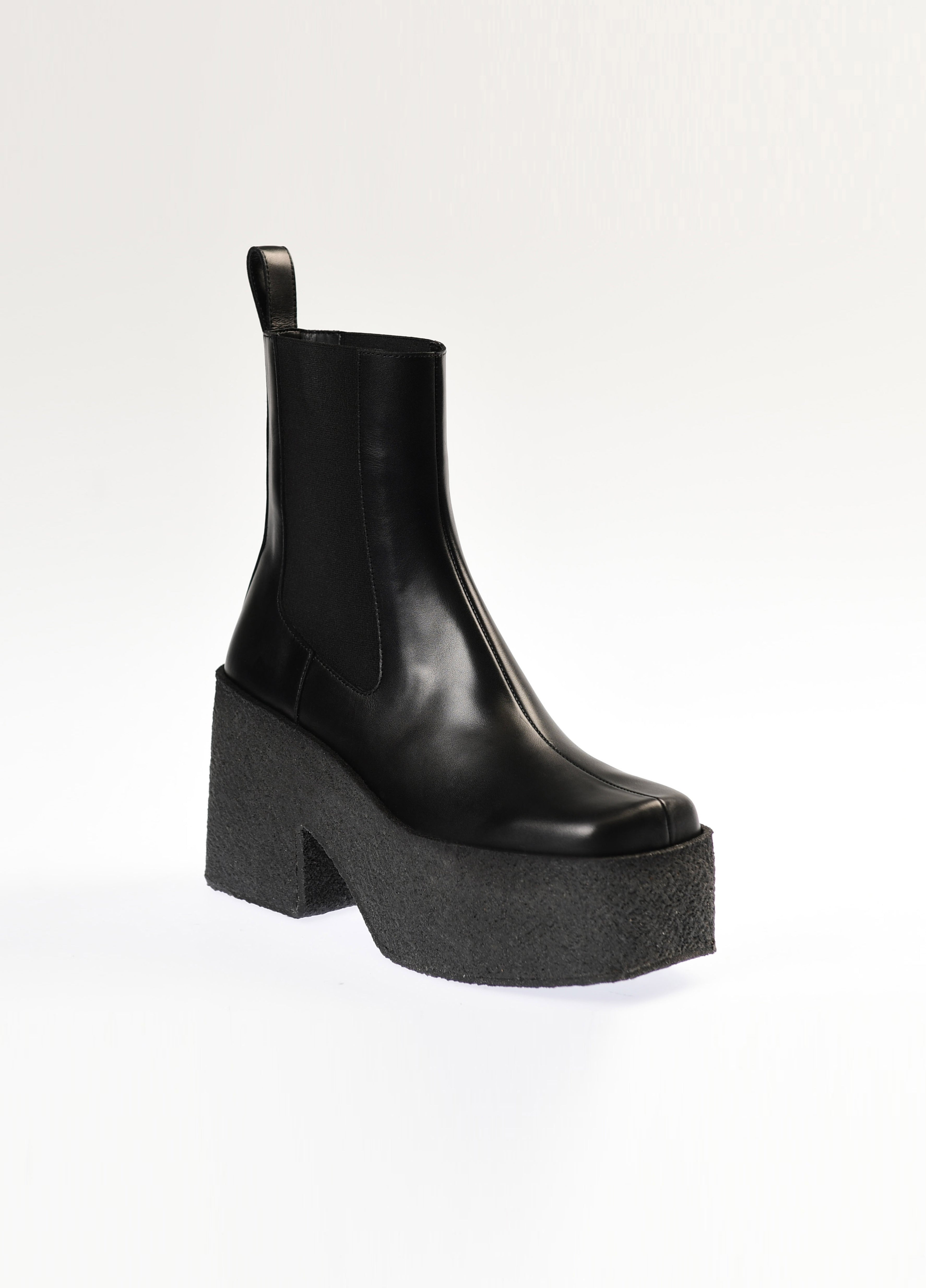 PLATFORM ANKLE BOOTS - 2