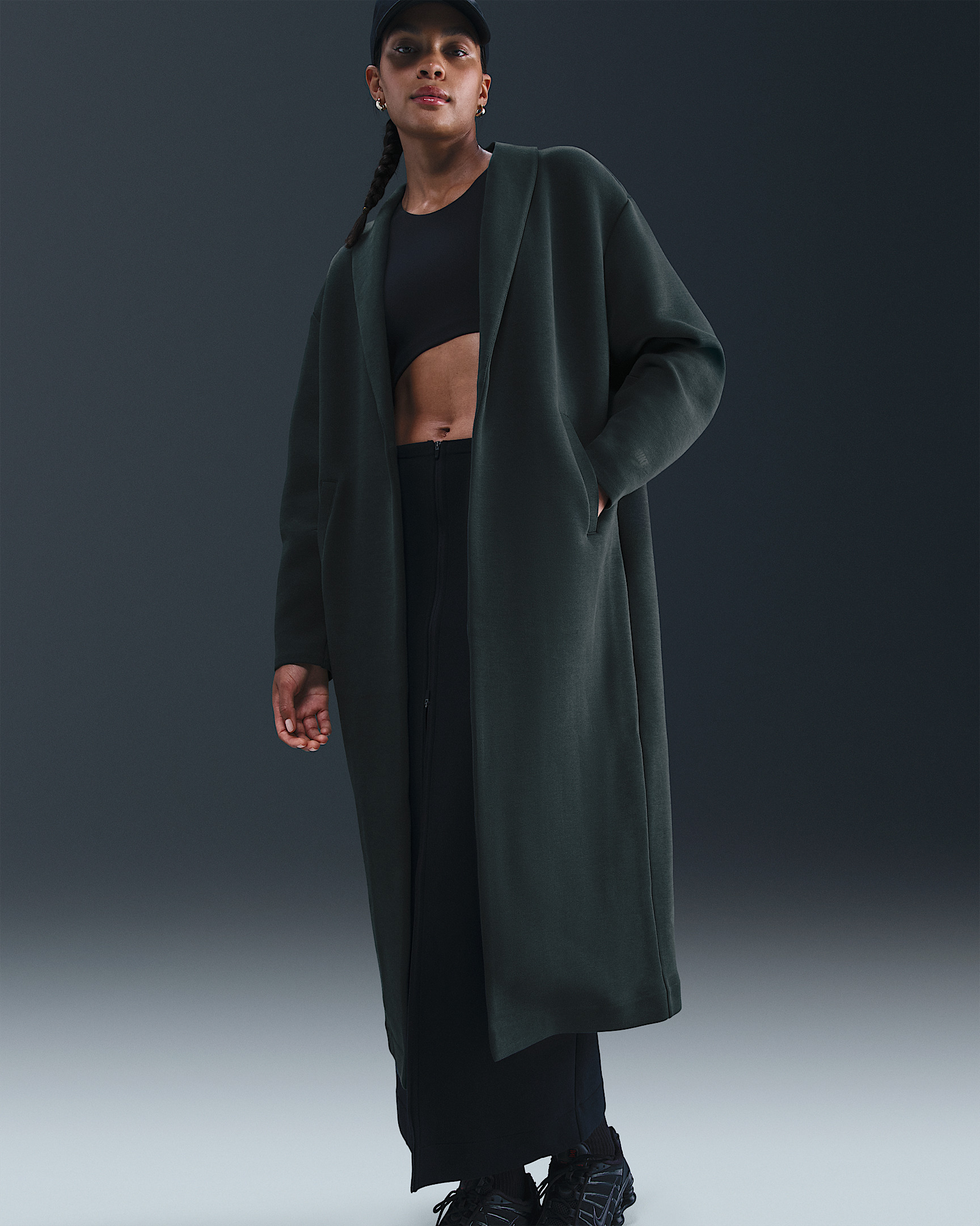 Nike Sportswear Tech Fleece Women's Oversized Duster Jacket - 2