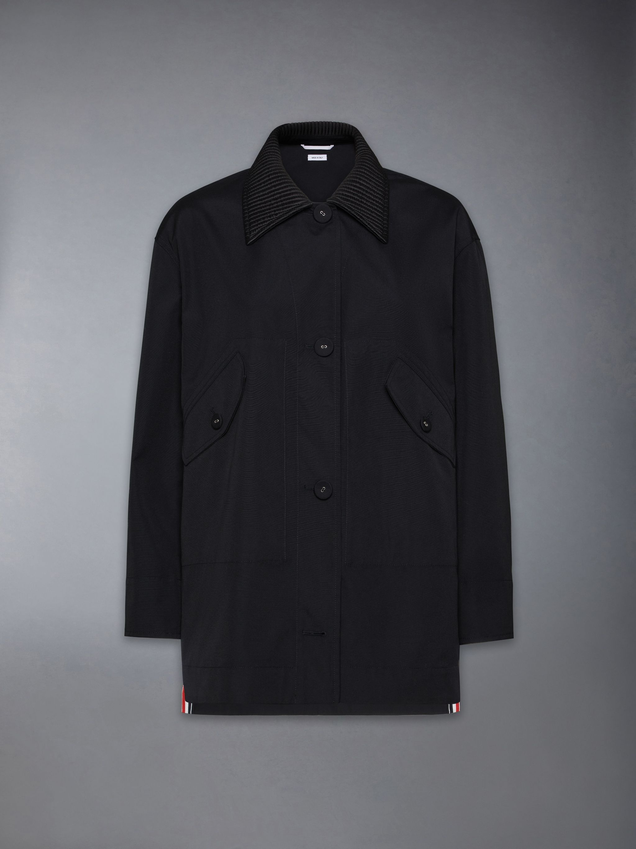 Typewriter Cloth Gardening Coat - 7