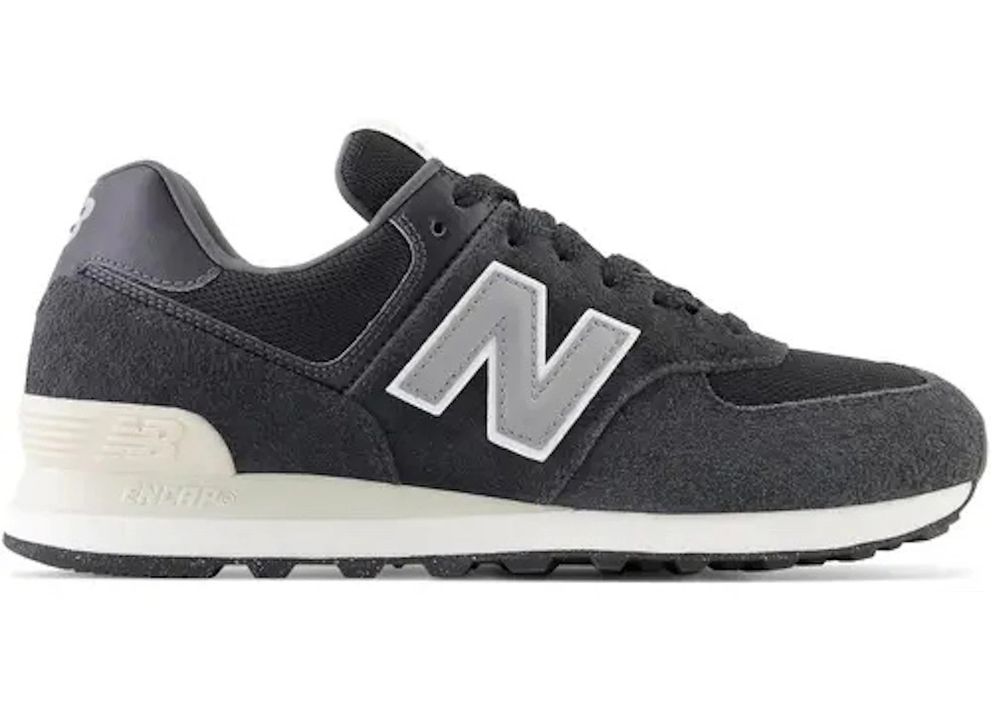 New Balance 574 Black Noir Grey - 1