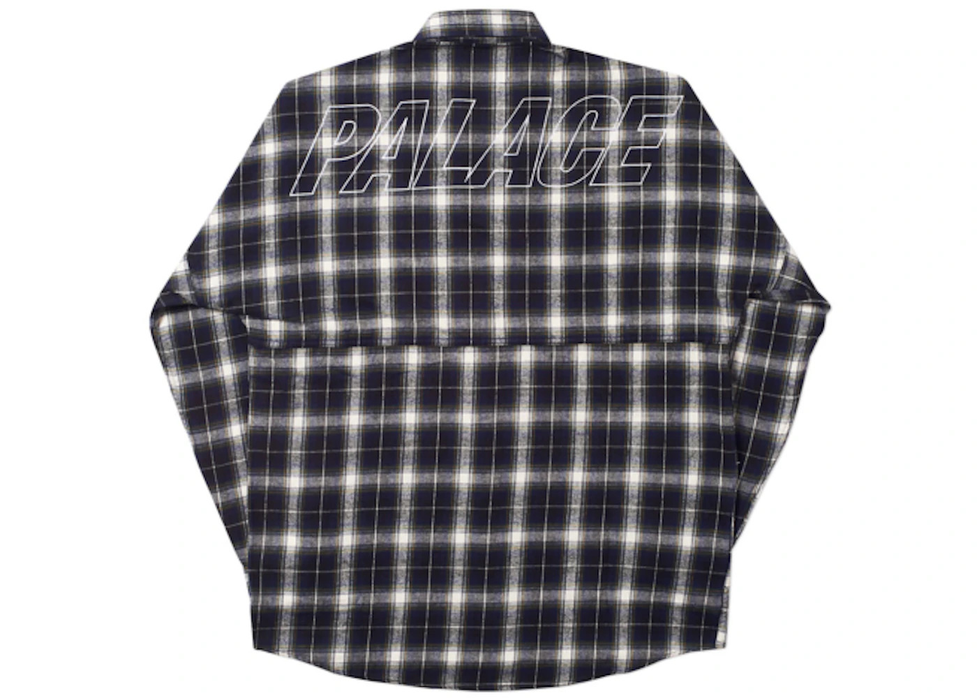 Palace Lumber Yak Shirt (SS 19) Navy/Green Check - 2