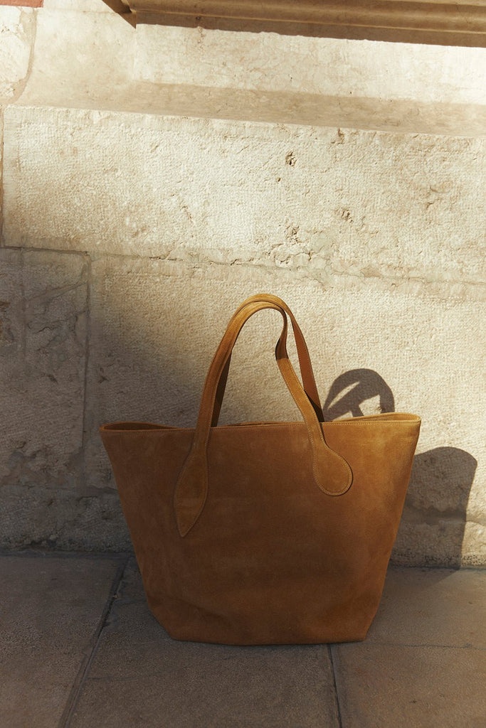 SPROUT TOTE RHUM SUEDE - 4