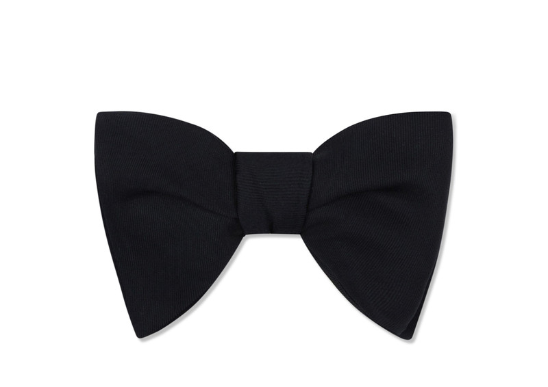 VISCOSE FAILLE BOW TIE 1