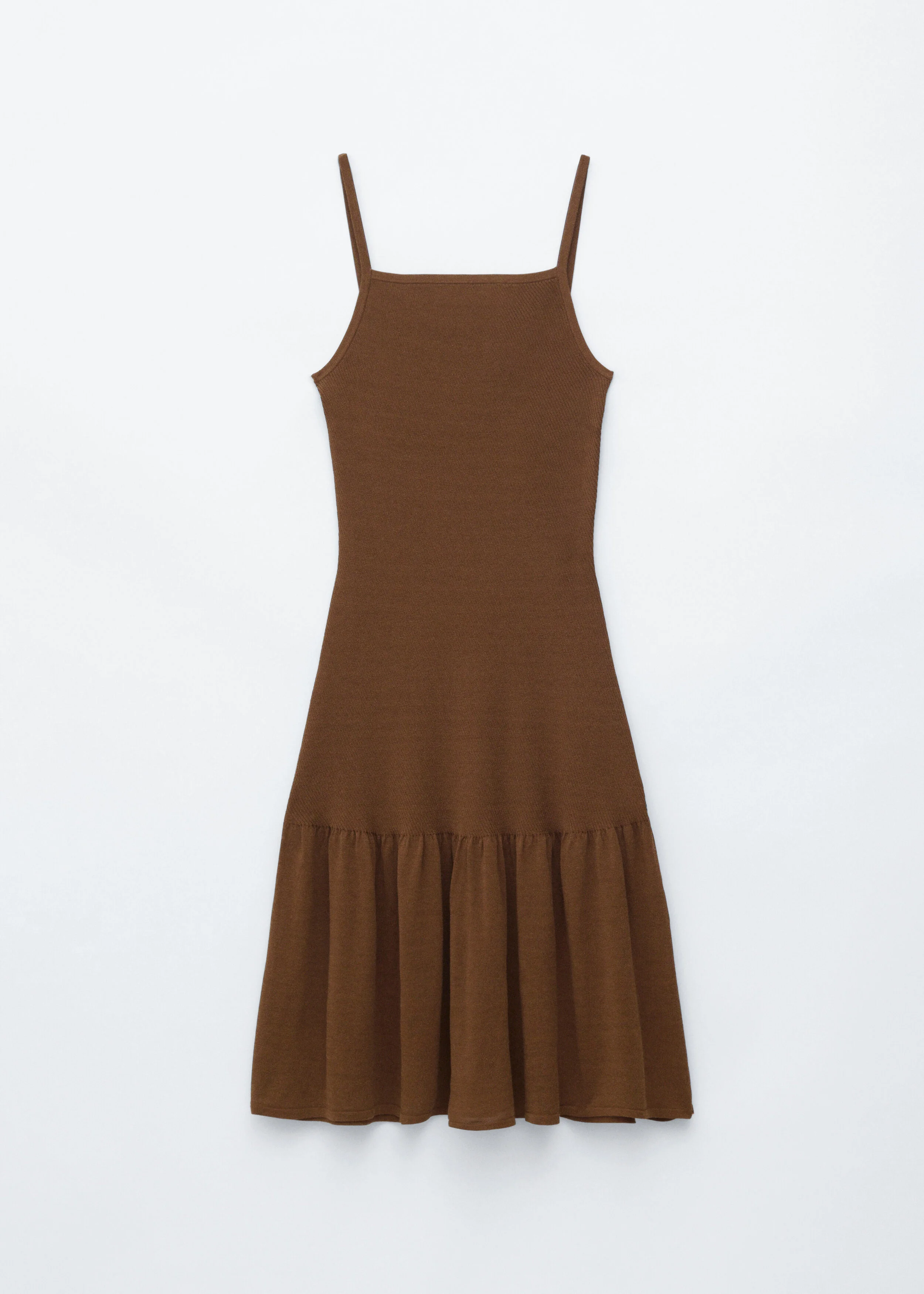 Knitted Midi Dress - 1