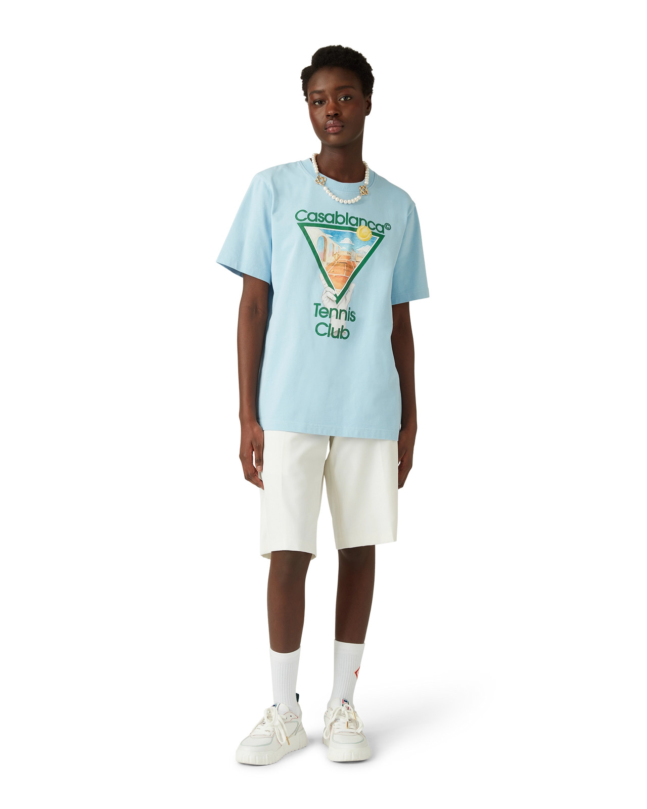 Metaphysical Tennis Icon T-Shirt | Casablanca Paris - 5