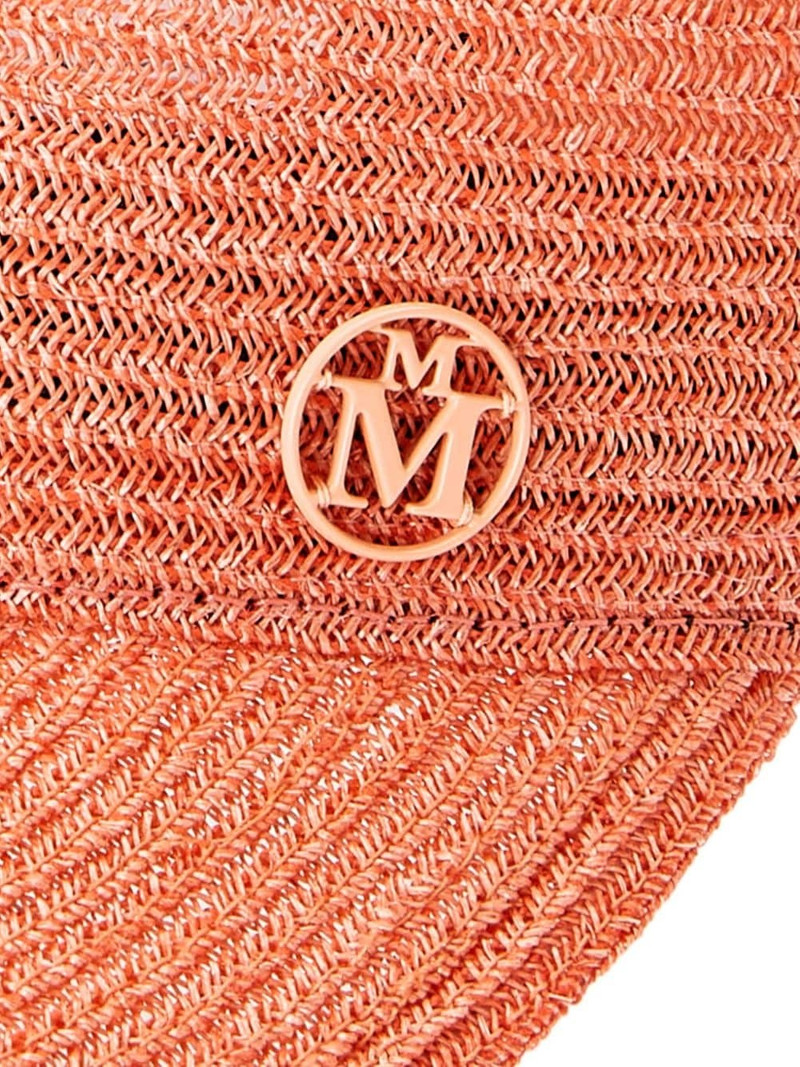 MAISON MICHEL Tiger interwoven cap outlook