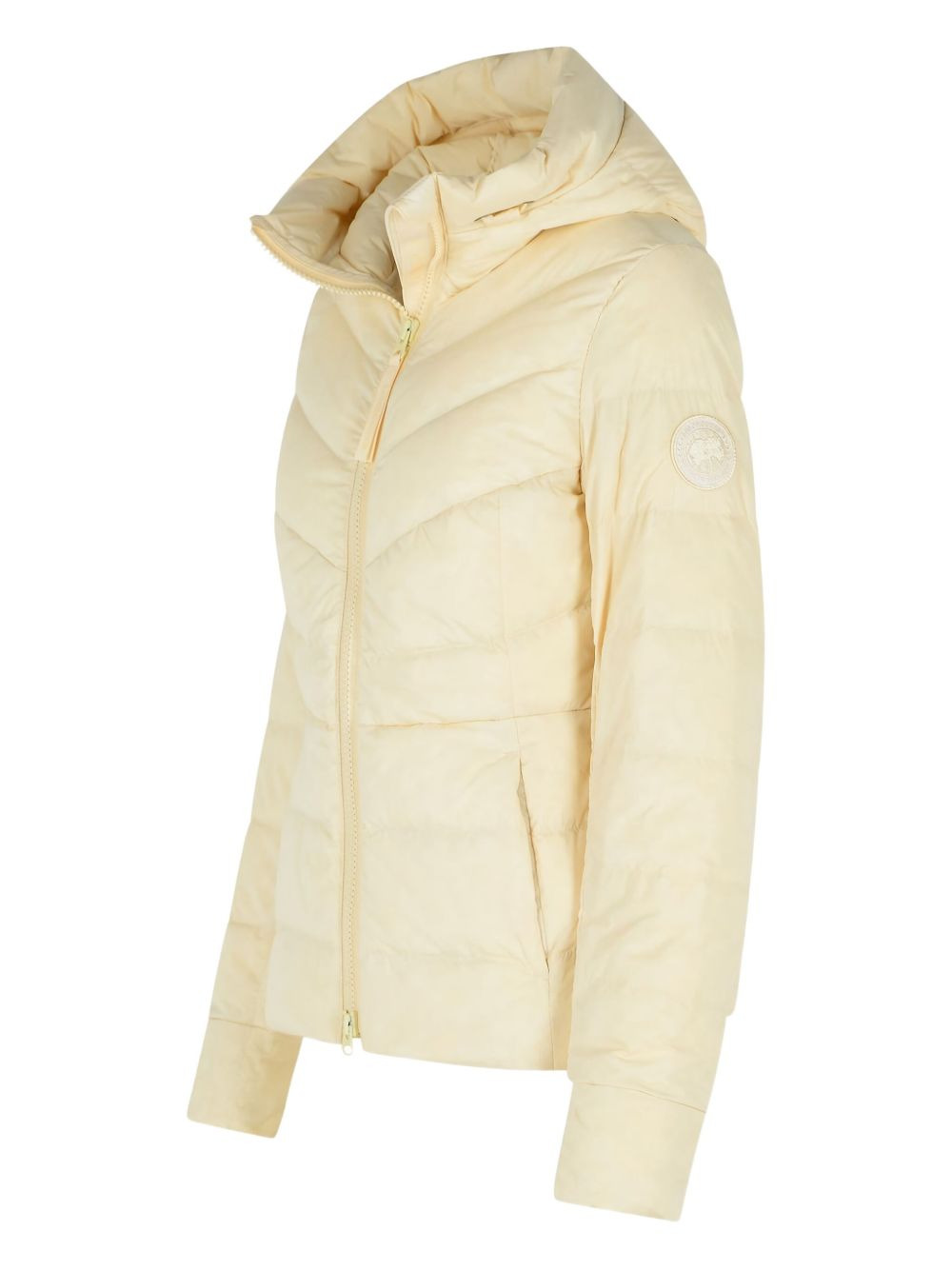 fixed-hood padded jacket - 3