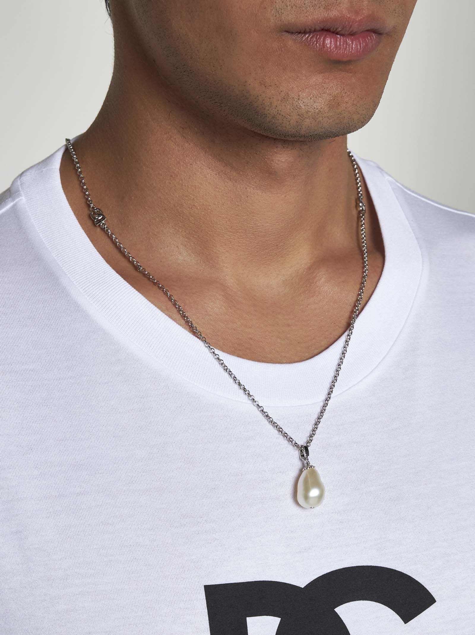 【関税&送料込】Dolce & Gabbana Drop Necklace Dolce & Gabbana Drop pendant necklace | danielloboutique