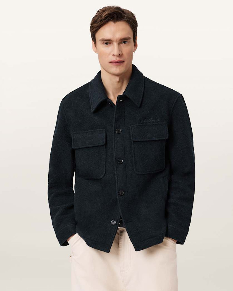 ALLSAINTS CAYSON WOOL BLEND JACKET outlook