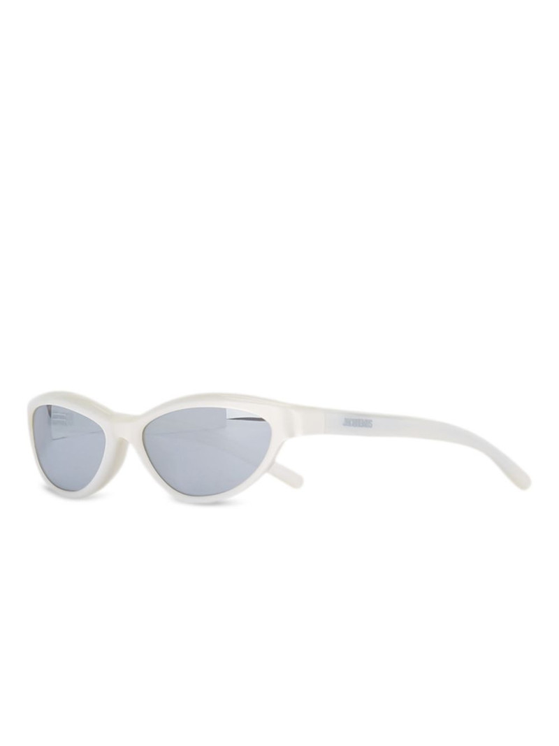 JACQUEMUS The Curvo cat-eye sunglasses outlook