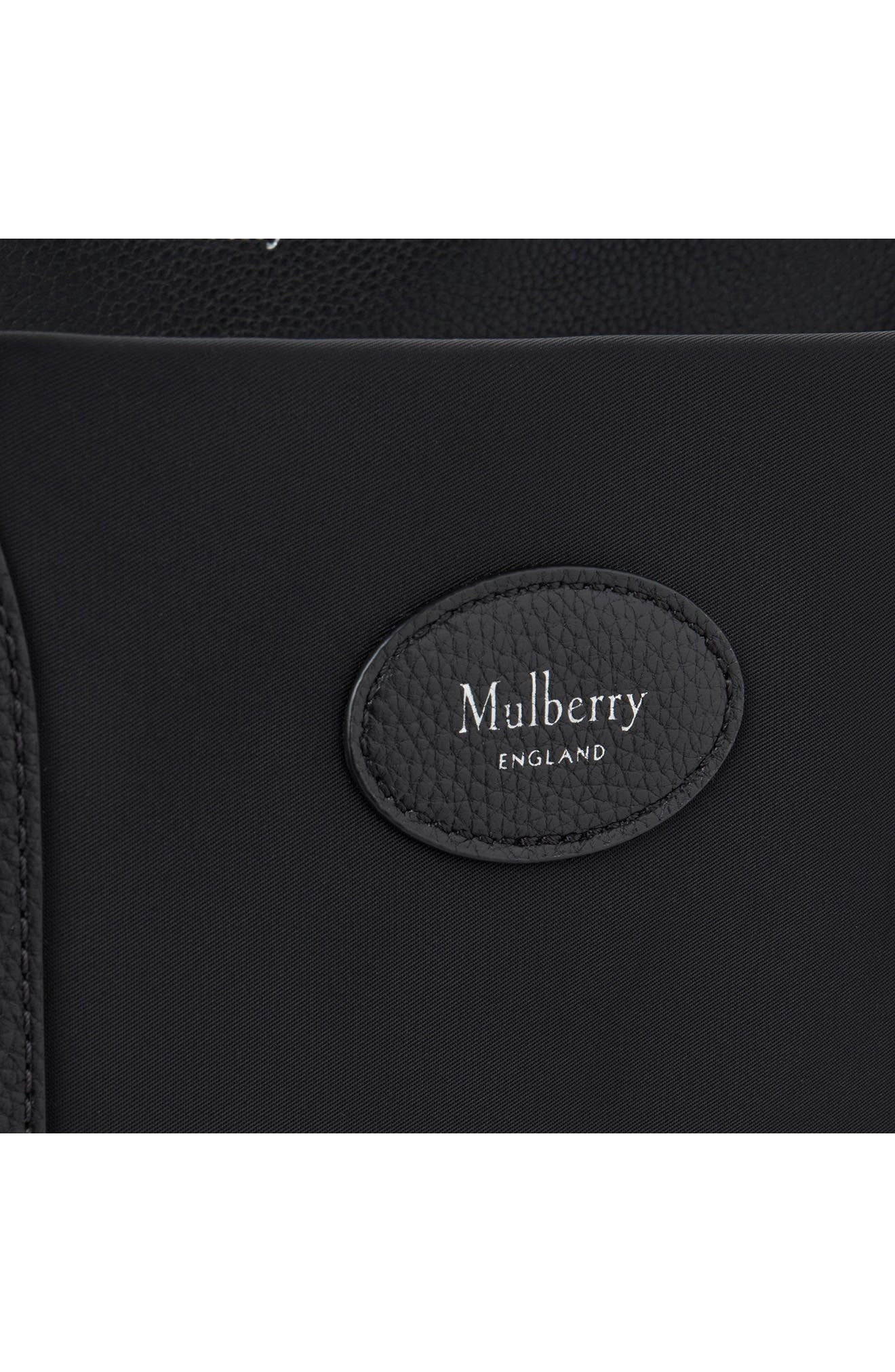 Mulberry Bayswater Nylon Tote in Black at Nordstrom - 7