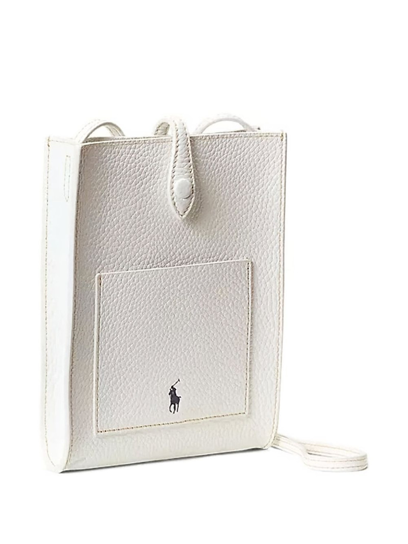 leather snap cross body bag 3
