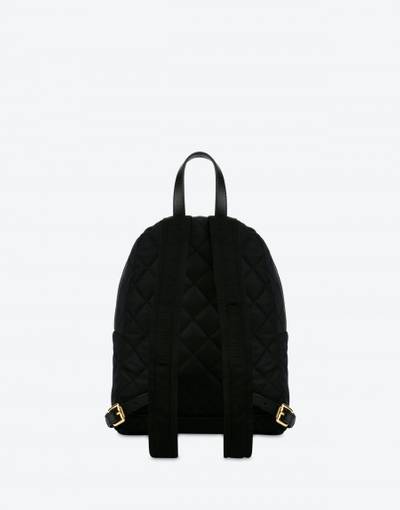 Moschino QUILTED BACKPACK WITH LOGO outlook