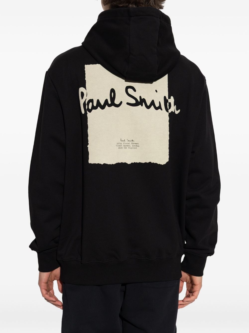 logo-print hoodie - 4