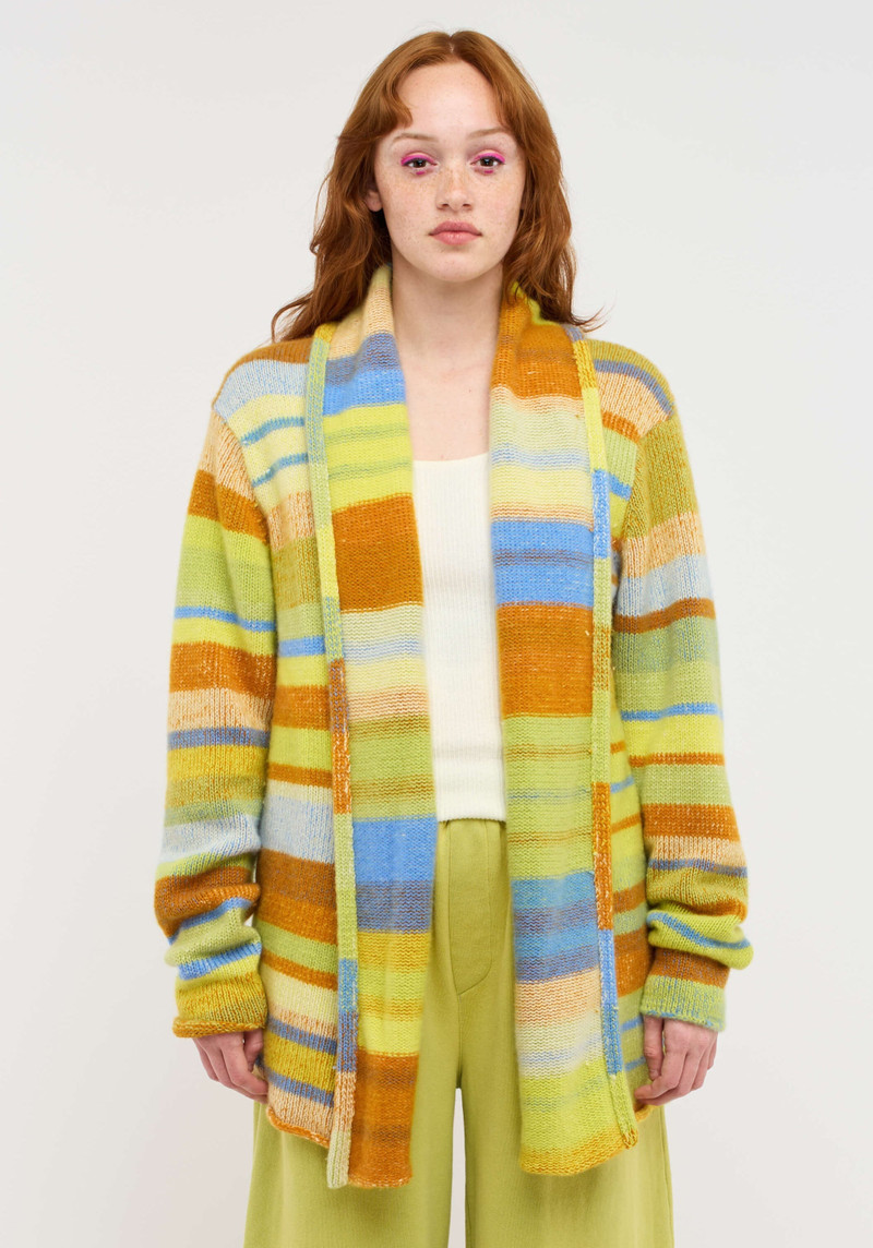 STRIPE ITALY SMOKING JACKET 3