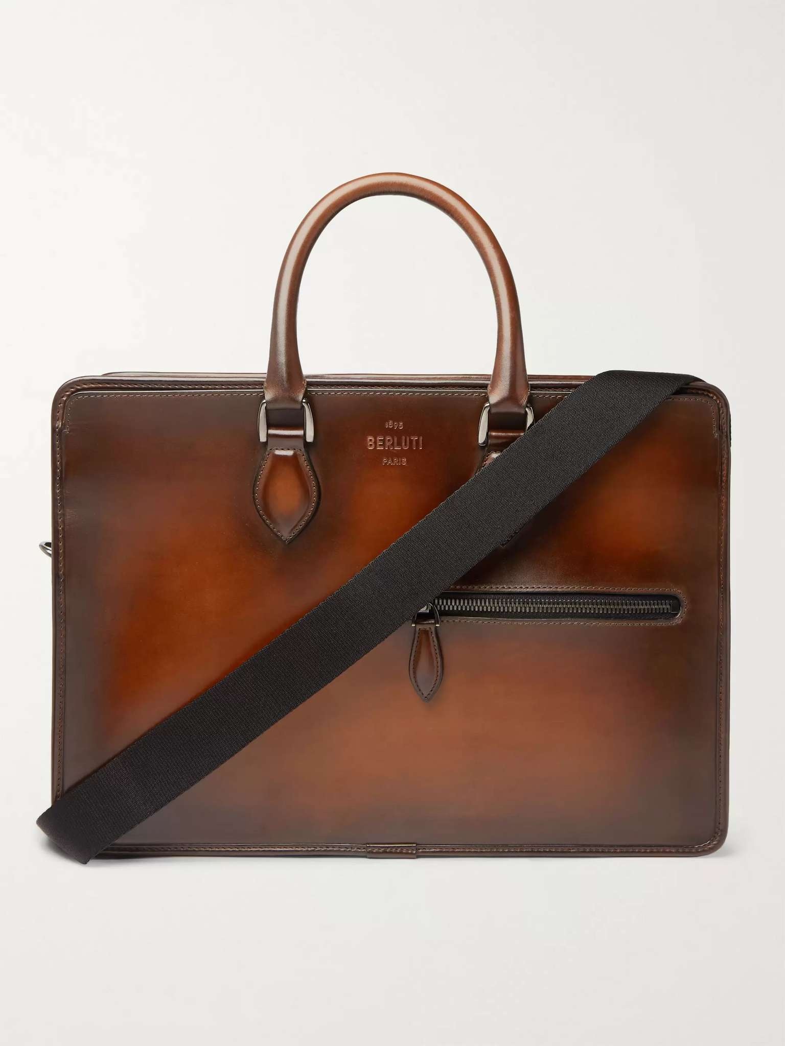 Un Jour Leather Briefcase - 1