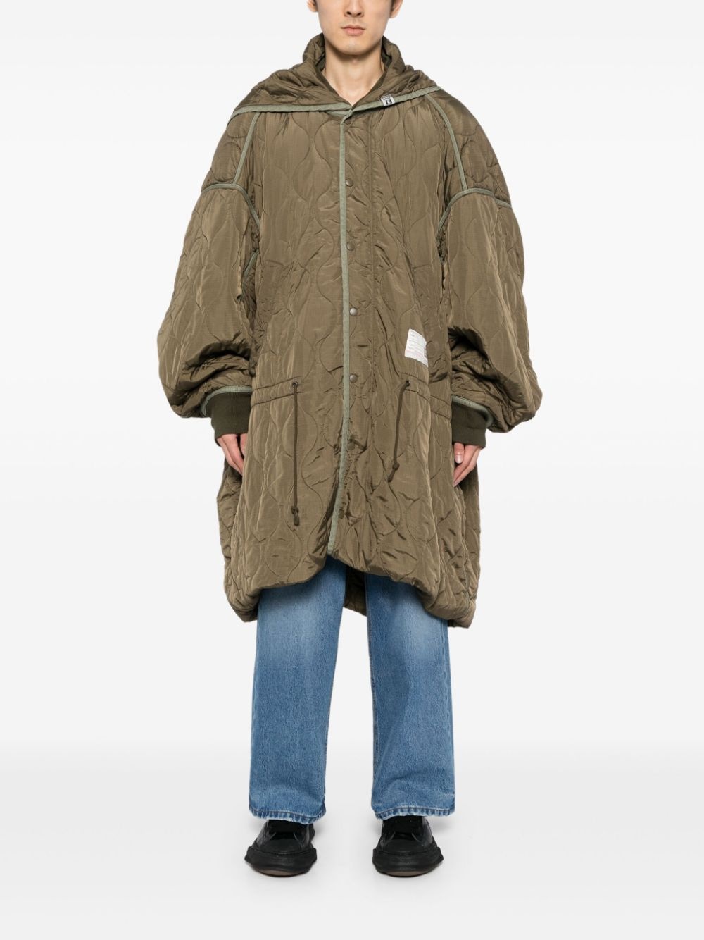 oversized military coat - 2