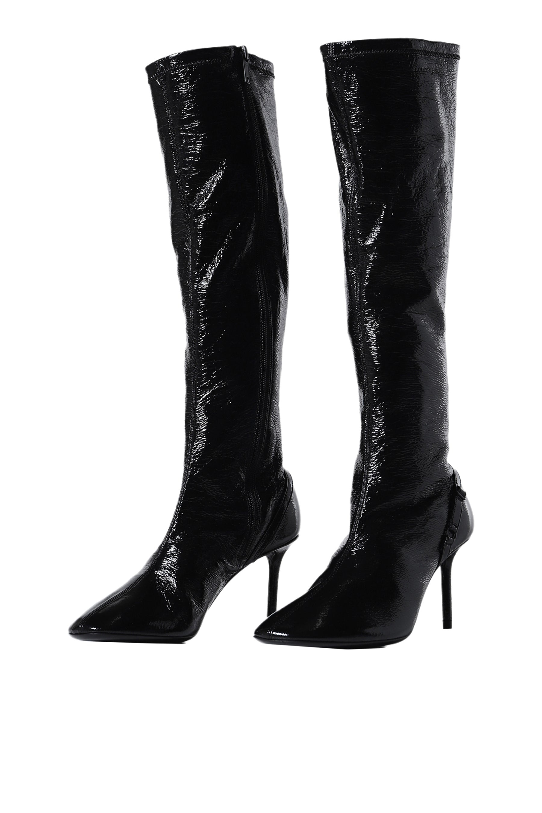 OBLIQUE STRAP 75 BOOTS / BLK - 3