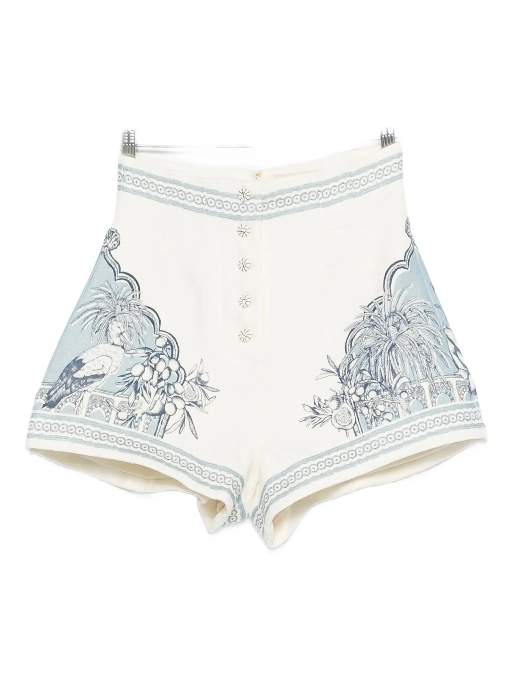 Alemais Villa Romantica Printed Shorts - 1