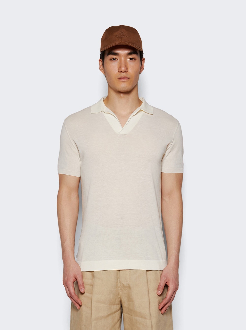 New Bay Polo Shirt Optical White - 3