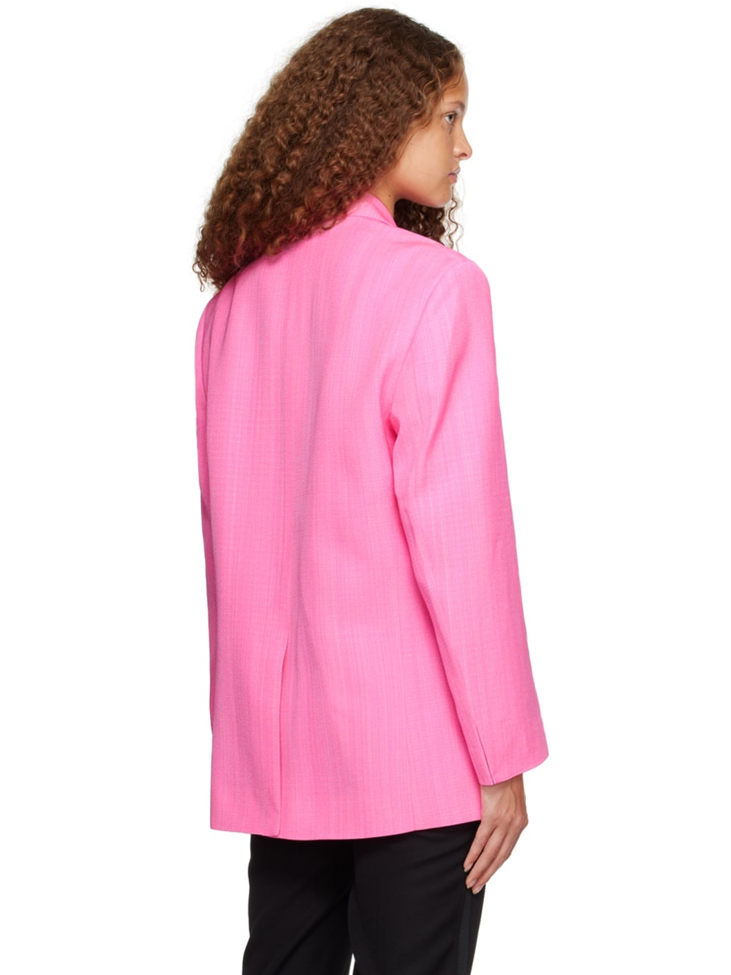 Pink Le Chouchou 'La Veste D'homme' Blazer - 3