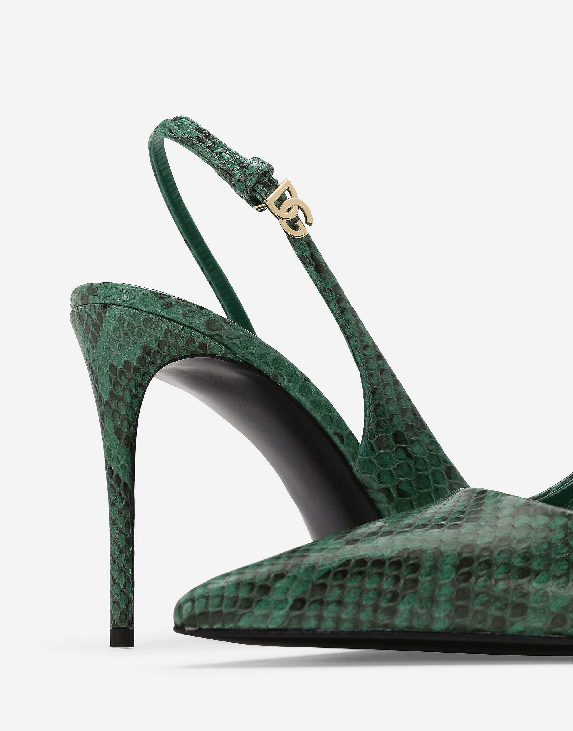 Python skin slingbacks - 5