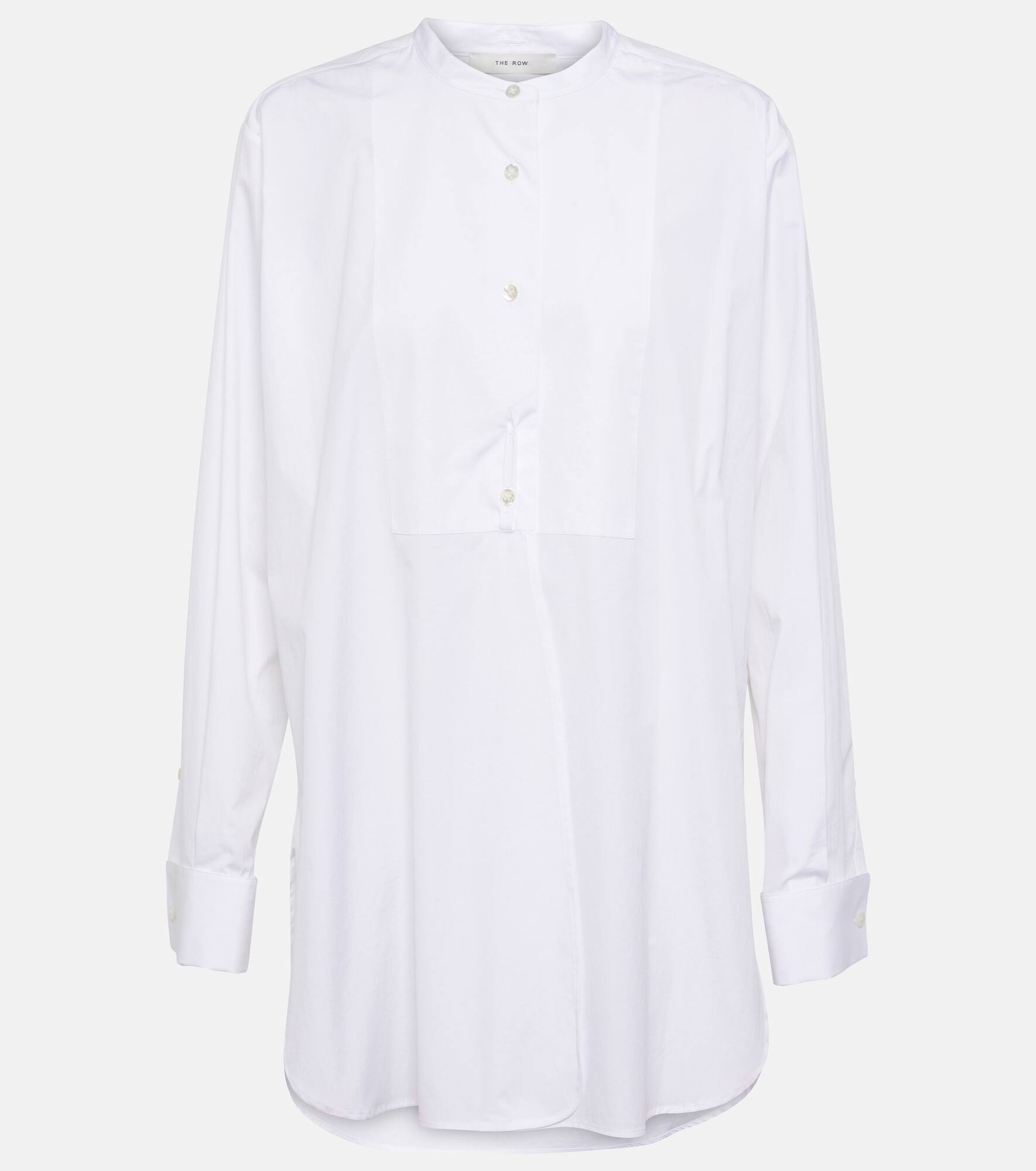 Amalia oversized cotton poplin shirt - 1