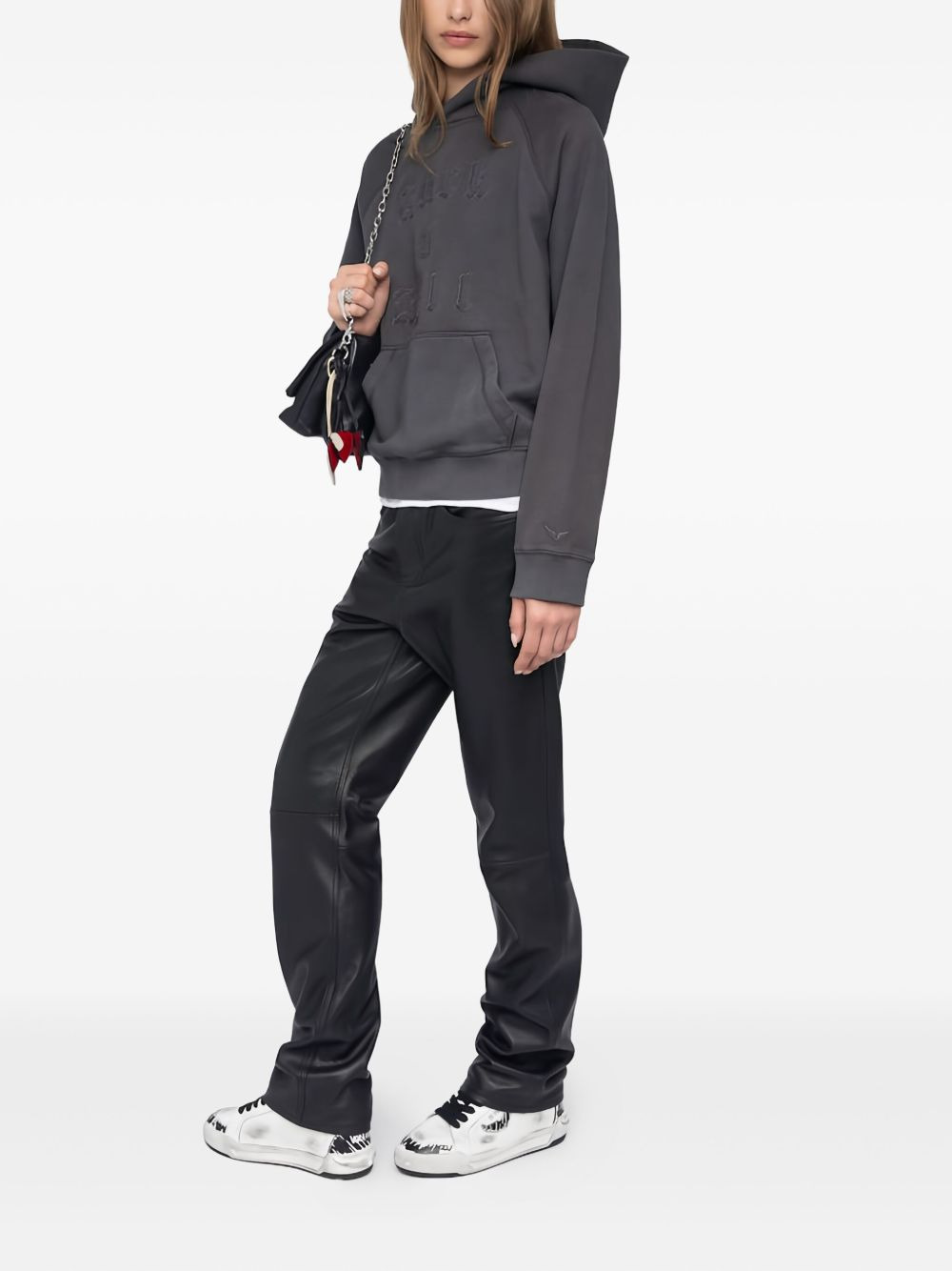 Georgy rock-n-roll-embroidery hoodie - 3