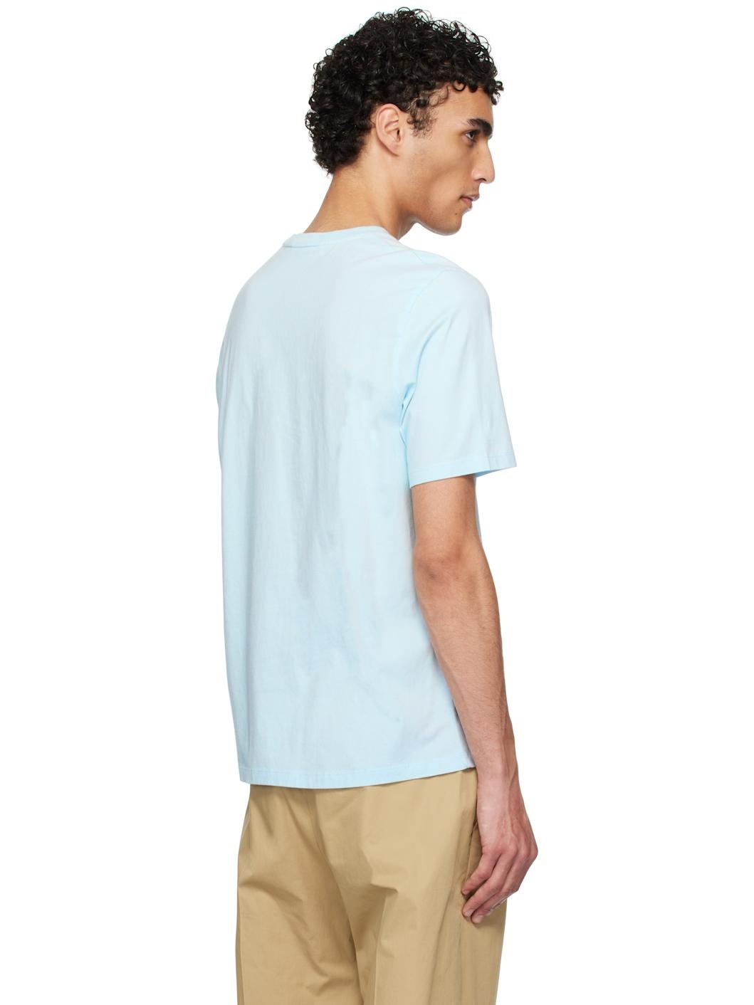 Blue Fox Head Patch Regular T-shirt - 3