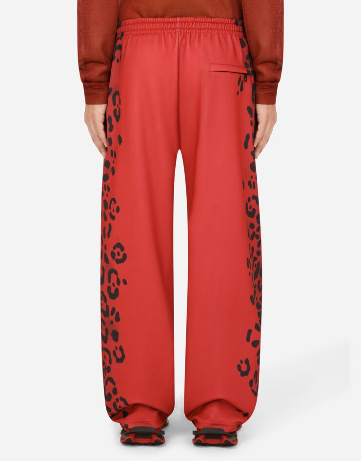 Leopard-print jogging pants - 2